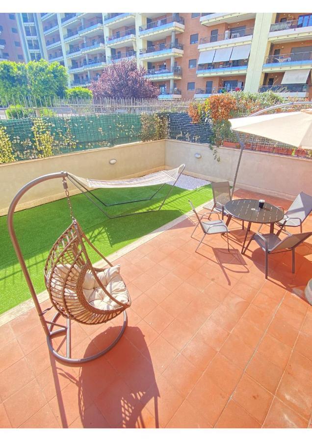 Sun Nest Apartment - Terrace & Garage Fiumicino Esterno foto