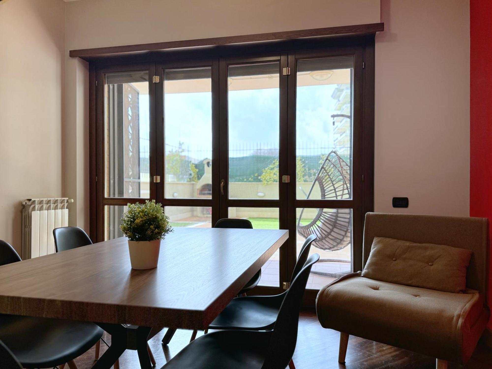 Sun Nest Apartment - Terrace & Garage Fiumicino Esterno foto